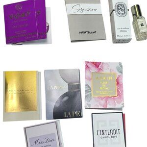 Women's Designer Fragrance Sample Bundle – Jo Malone, Dior, Diptyque, Versace